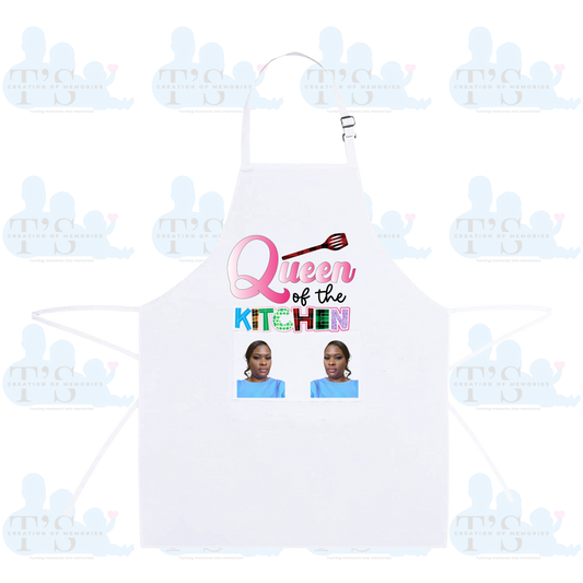 Cooking Kitchen Apron - 'Queen of the Kitchen'