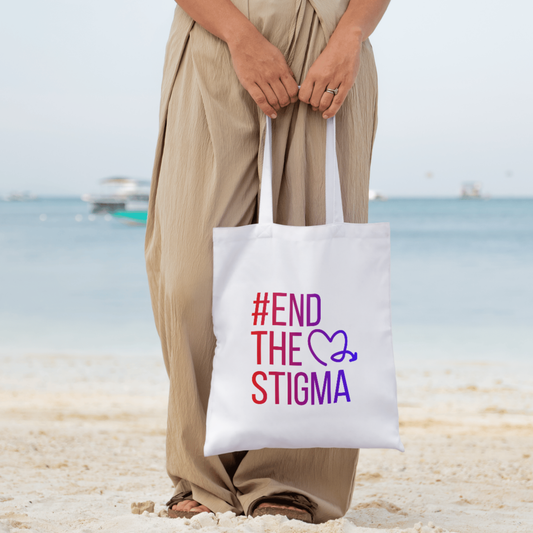 Tote Bag "Mental Health - End The Stigma"