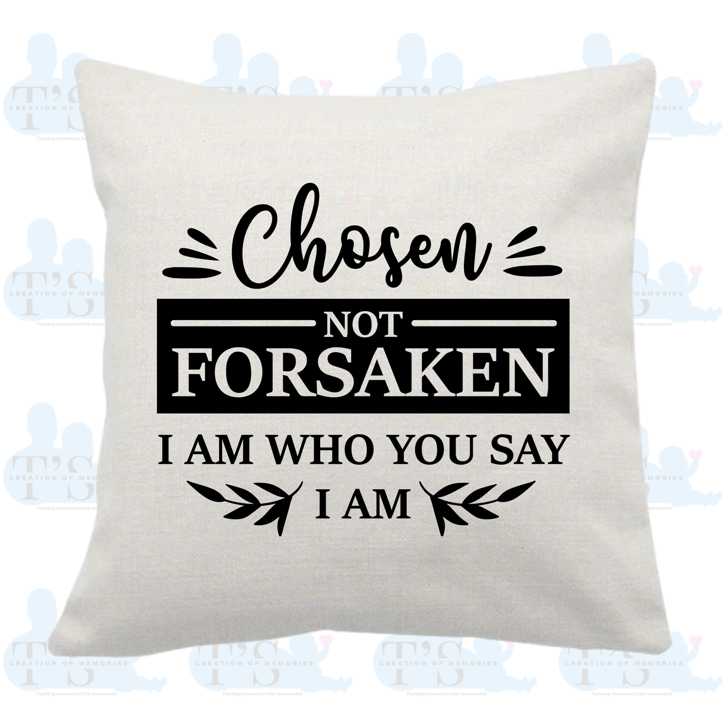 Cushion Cover 'Chosen not Forsaken'