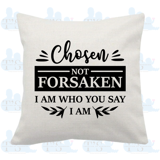 Cushion Cover 'Chosen not Forsaken'