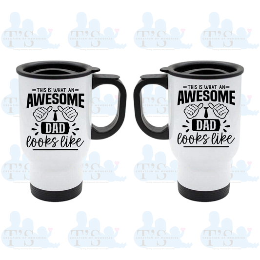 Travel Mug - 'Awesome dad'