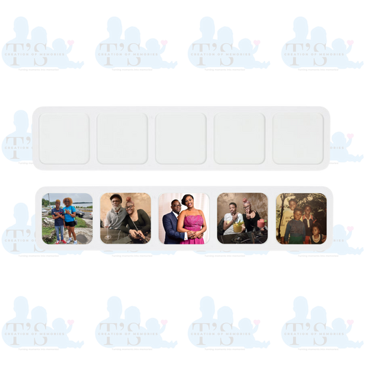 Four Part Frame Plastic Photo Block