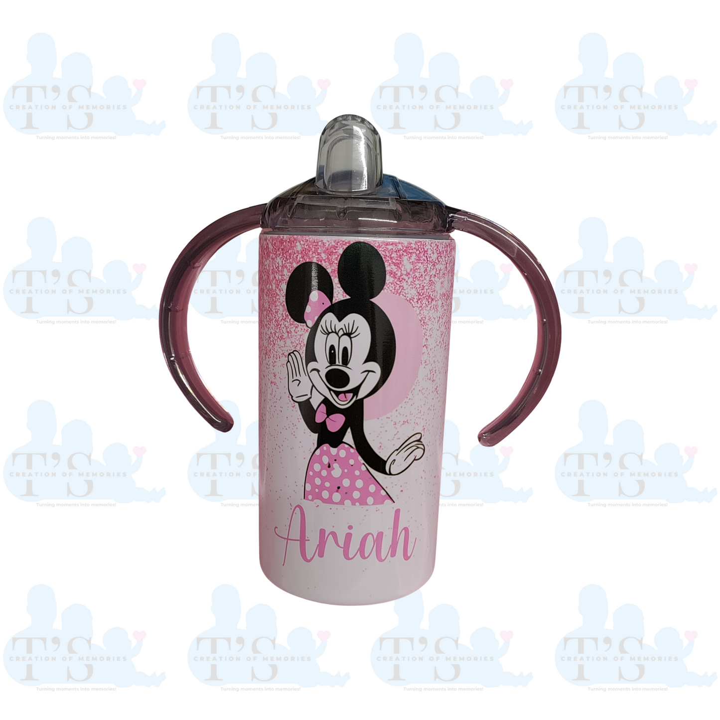 Kids Sippy Cup with Spout - 'Letter & Name'